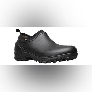 Bogs Men’s Black Sauvie Slip On Waterproof Ankle Boots Size 9